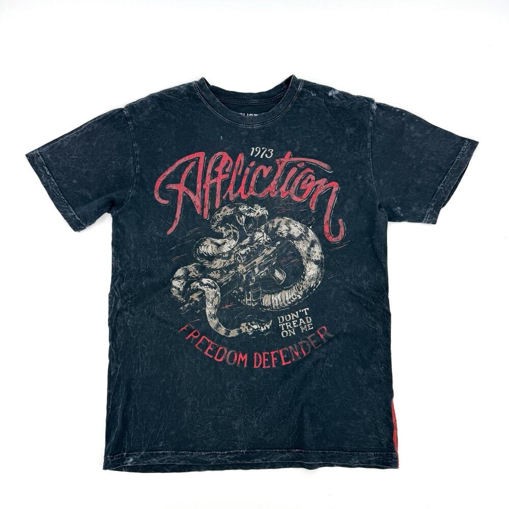 Affliction Don't Tread On Me Shirt Large